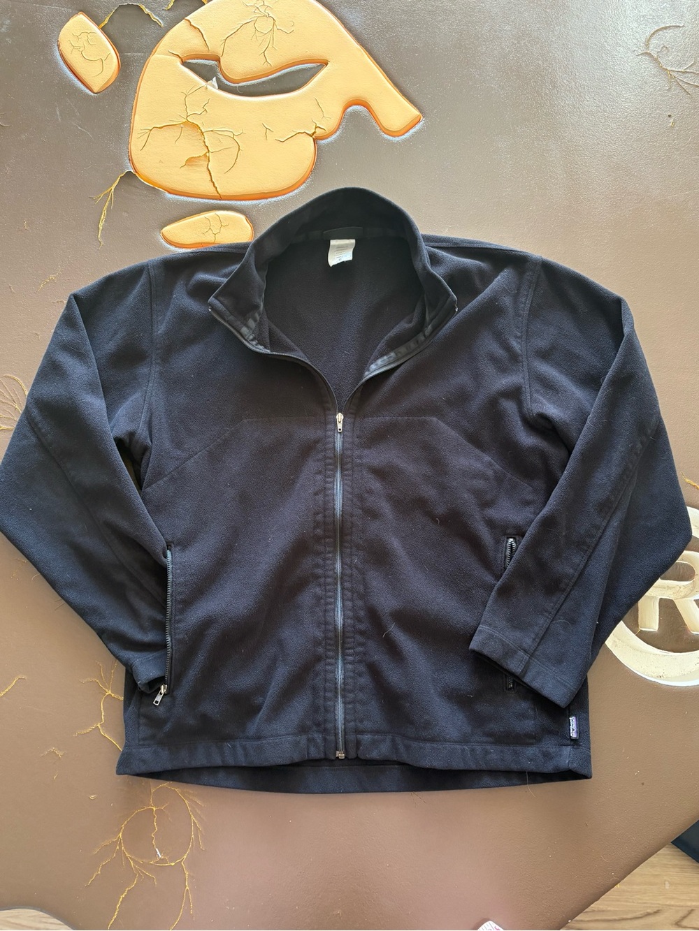 Patagonia Men's Black Full-Zip Performance Fleece Jacket
